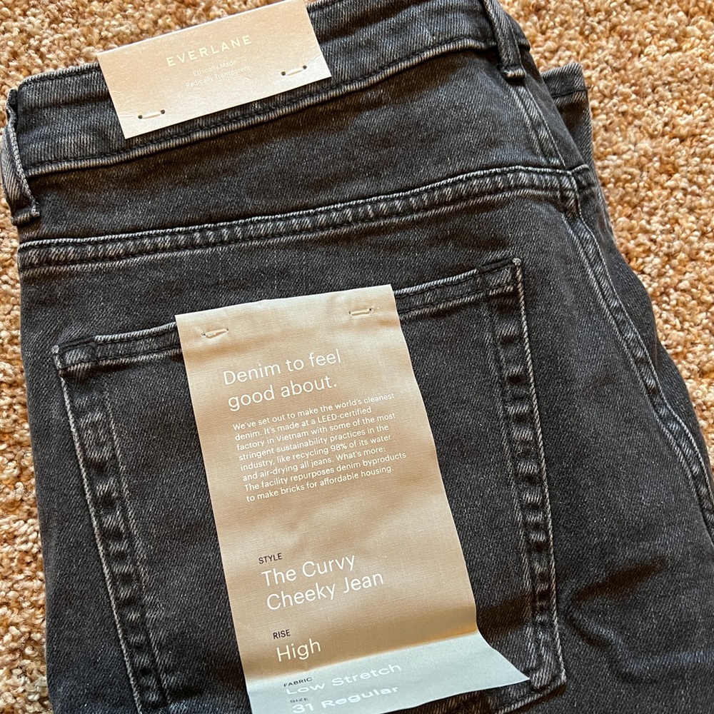 Everlane The Curvy Cheeky Jean Size 31